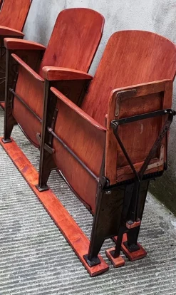 New Pamono Theater Armchairs or Bench