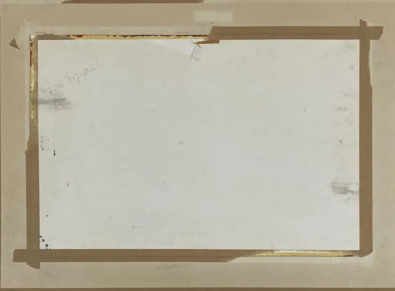 Pamono Théo Tobiasse, Venice. St. Mark's Square, Gouache on Paper