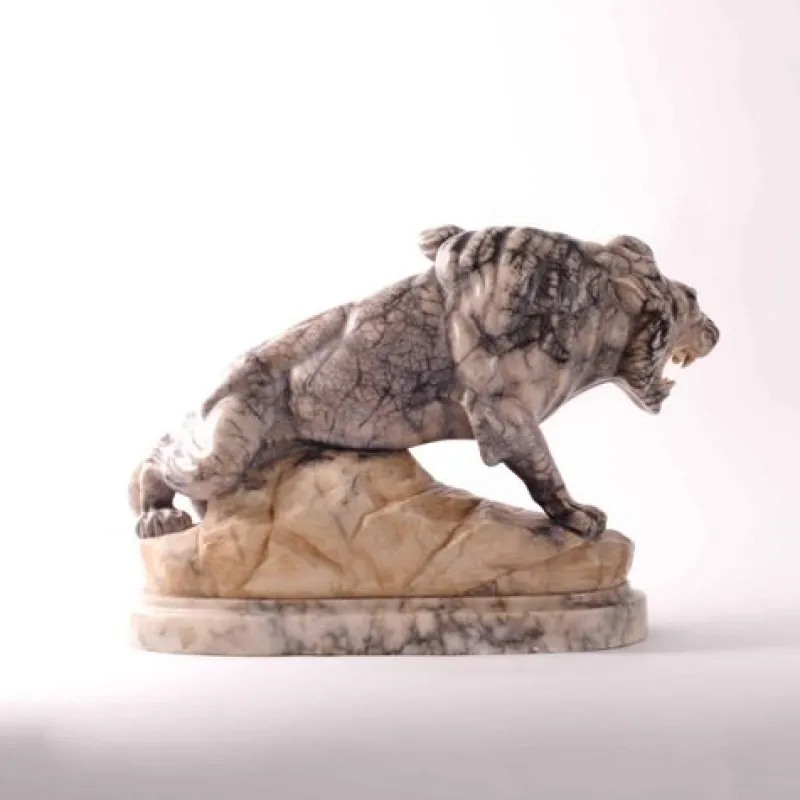 Pamono Thomas Francois Cartier, Animal Sculpture, Marble> Classical