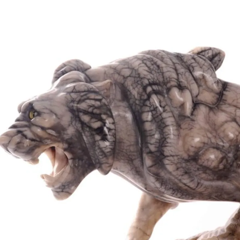 Pamono Thomas Francois Cartier, Animal Sculpture, Marble> Classical