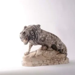 Pamono Thomas Francois Cartier, Animal Sculpture, Marble><noscript><img width=