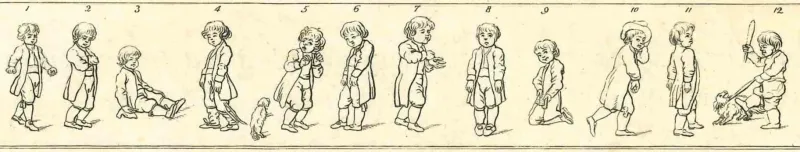 Pamono Thomas Holloway, Portraits of Children, Original Etching, 1810> Old Masters