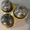 Sale Pamono Three Balls Sculpture in Marquina Marble by Valenti and C. Milan, 1970s, Set of 4