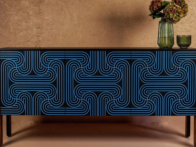 Sale Pamono Three-Door Loop Sideboard by Nell Beale