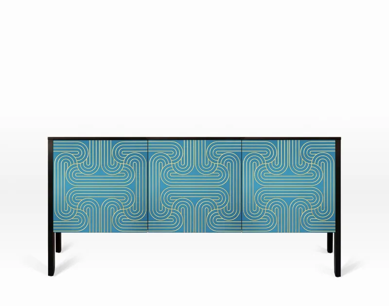 Sale Pamono Three-Door Loop Sideboard by Nell Beale