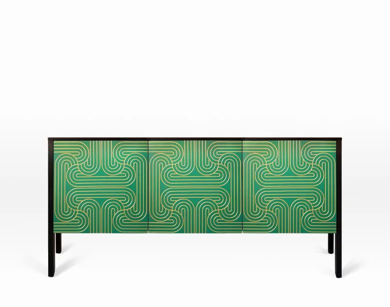 Sale Pamono Three-Door Loop Sideboard by Nell Beale