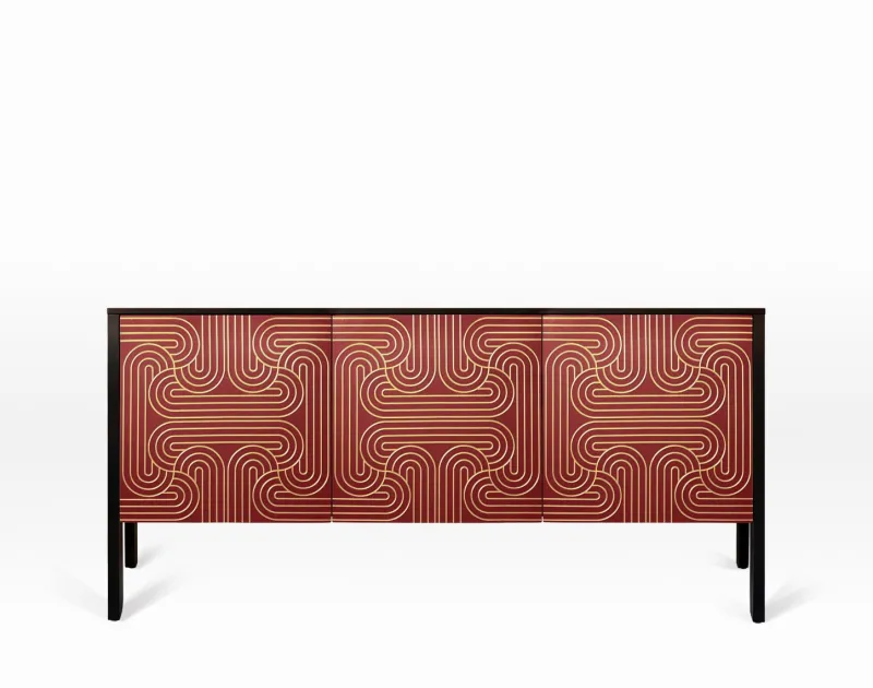 Sale Pamono Three-Door Loop Sideboard by Nell Beale