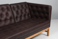 Pamono Three-Seat Sofa from Erik Jørgensen><noscript><img width=
