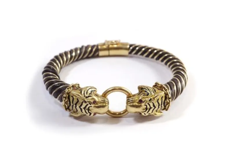 Pamono Tiger's Bracelet by Gay Freres> Bracelets