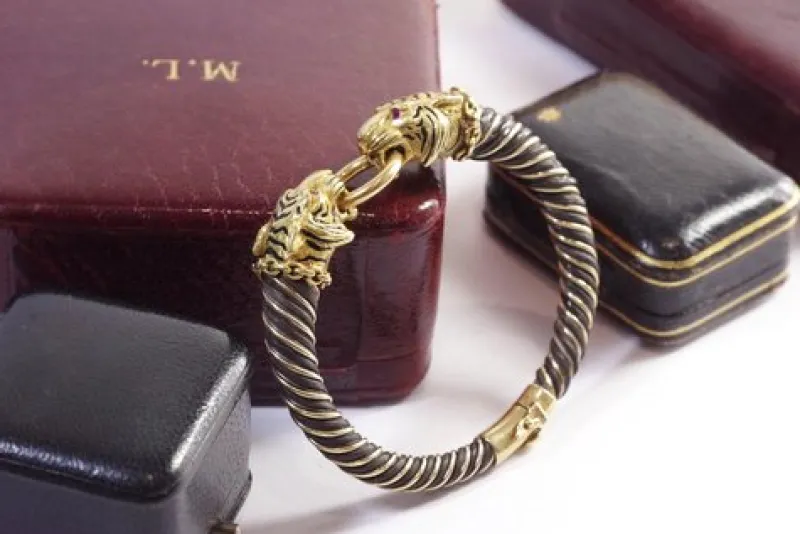 Pamono Tiger's Bracelet by Gay Freres> Bracelets