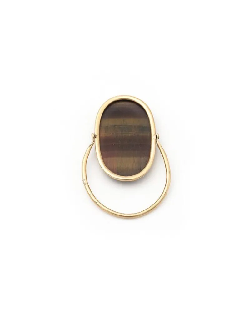 Discount Pamono Tiger's Eye Swivel Ring