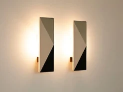 Best Pamono Tile Green and Black Ceramic Decorative Wall Lamp by Violaine d'Harcourt