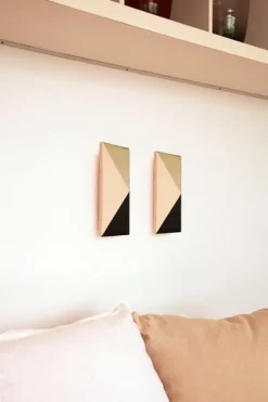 Best Pamono Tile Green and Black Ceramic Decorative Wall Lamp by Violaine d'Harcourt