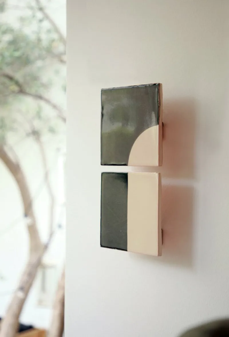 Pamono Tiles Door G Wall Light by Violaine d'Harcourt> Wall Lights & Sconces