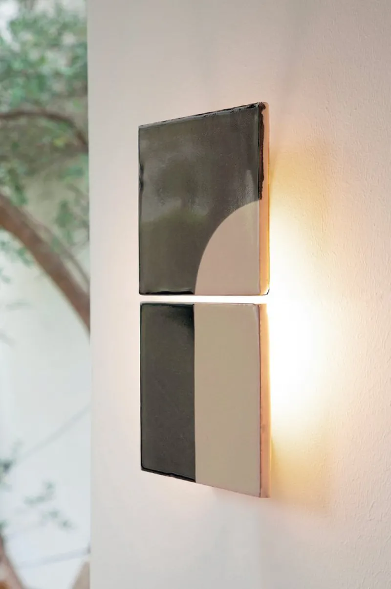 Pamono Tiles Door G Wall Light by Violaine d'Harcourt