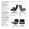 Discount Pamono Time Life Lobby Swivel Armchair by Charles and Ray Eames for Herman Miller, 1960s