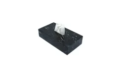 Discount Pamono Tissue Box Cover in Black Marble