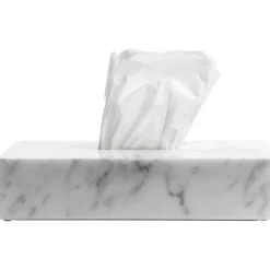 Discount Pamono Tissue Box Cover in Black Marble