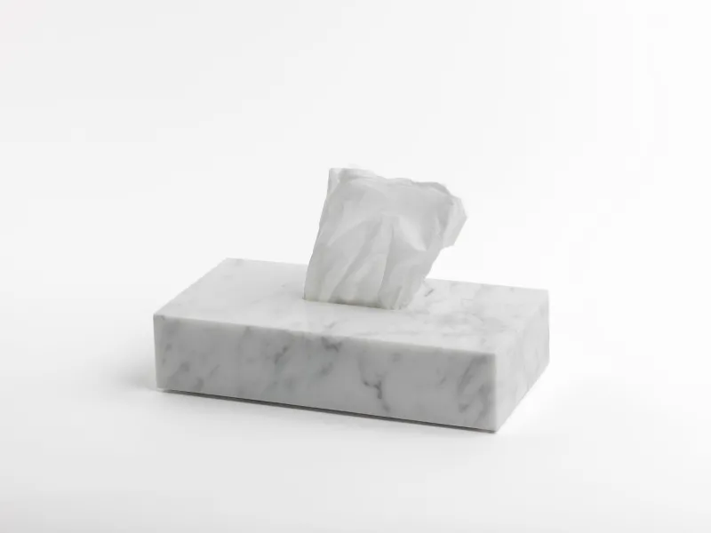 Online Pamono Tissue Box Cover in Marble