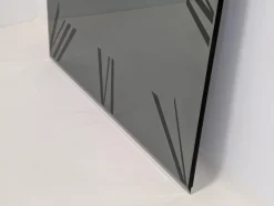 Clearance Pamono Titanium Mirror Clock from Reflex Angelo