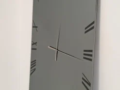 Clearance Pamono Titanium Mirror Clock from Reflex Angelo