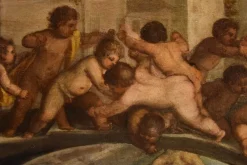 Best Pamono Tiziano Vecellio, Ponte Dei Pugni, 1600, Oil on Canvas, Framed