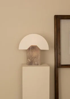 Pamono Tobacco Alabaster Edna Table Lamp by Simone & Marcel><noscript><img width=