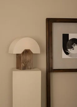 Pamono Tobacco Alabaster Edna Table Lamp by Simone & Marcel><noscript><img width=