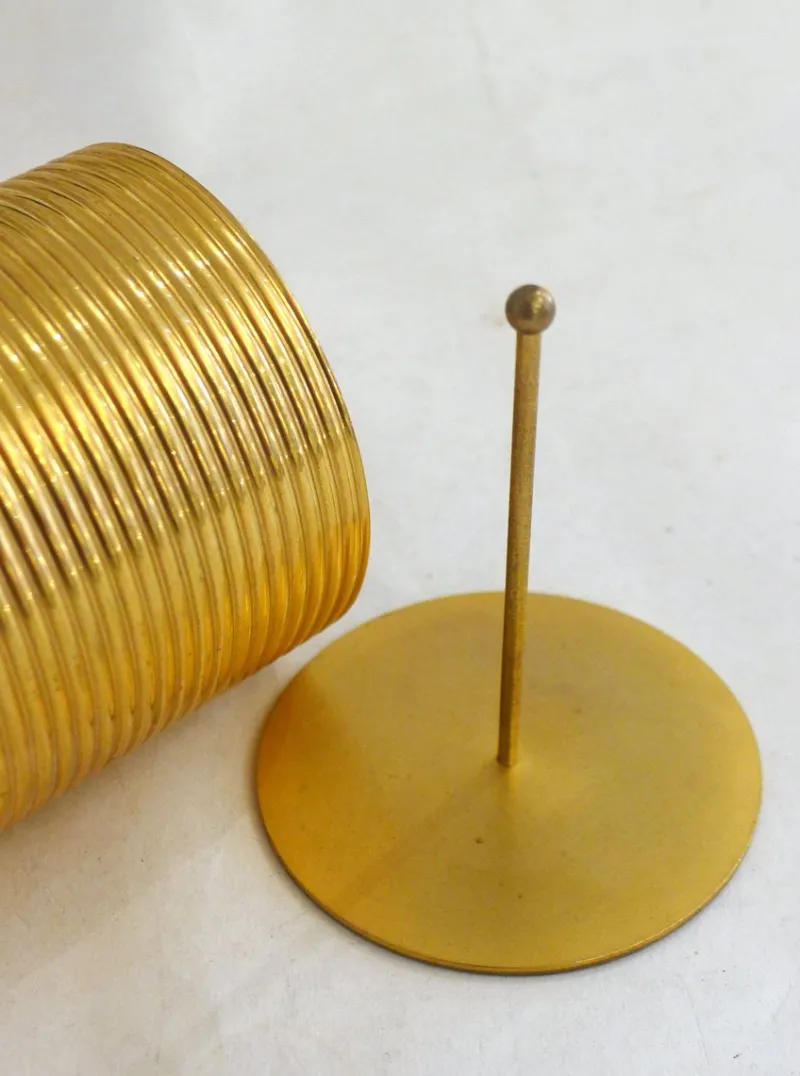 Pamono Tobacco Jar Box in Gilded Brass by Brilux for Dunhill, Switzerland, 1950s> Trunks Crates & Baskets