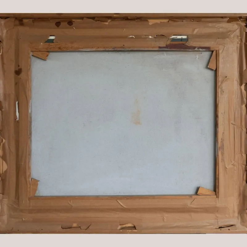 Pamono Tomàs Bel, Catalan Landscape, Mid-20th Century, Original Mixed Media> Abstraction