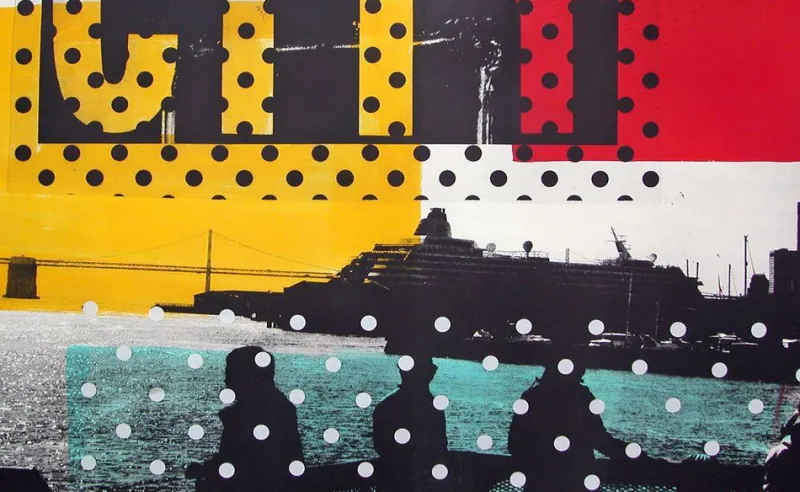 Pamono Tony Soulie, City, 2012, Original Lithograph> Prints & Multiples