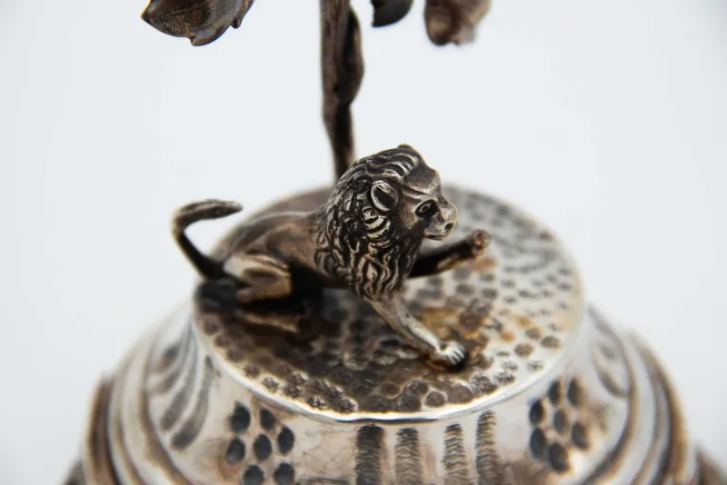 Pamono Toothpick Holder with Chalice on Silver Pitcher> Dinnerware Accessories