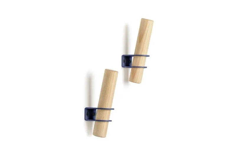 Pamono Torch Hooks by Tore Bleuzé for Emko, Set of 2> Racks, Hooks & Valets