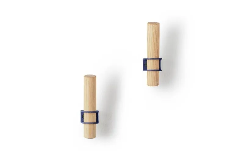 Pamono Torch Hooks by Tore Bleuzé for Emko, Set of 2> Racks, Hooks & Valets