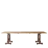 Pamono Torre Table With Trestles By Enrico Tonucci, Tonucci Collection> Tables