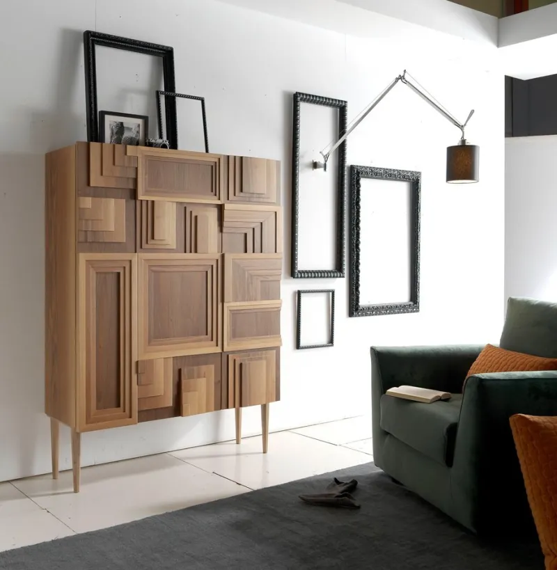 Pamono Totem Wooden Cabinet by Lola Glamour> Storage
