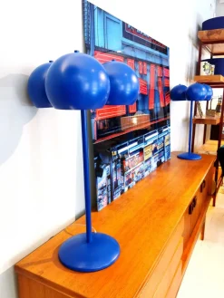 Best Pamono Totembal Table Lamps in Blue by Juanma Lizana, Set of 2