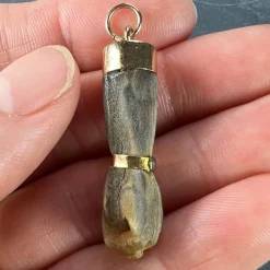 Pamono Touch Wood Mano Figa Charm Pendant, 1930s><noscript><img width=