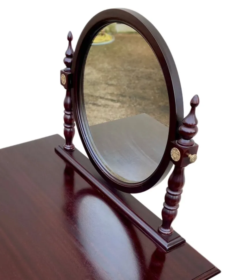 Pamono Traditional Style Wood Dressing Table with Two Drawers, 1960s> Dressing Tables
