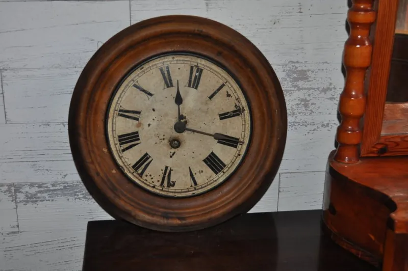 Pamono Train Station Clock, 1940s> Clocks