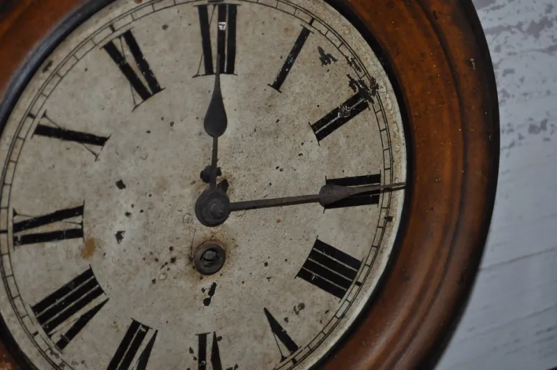 Pamono Train Station Clock, 1940s> Clocks