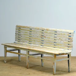 Discount Pamono Train Station Waiting Bench, 1940s