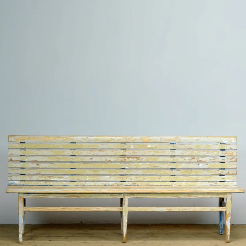 Discount Pamono Train Station Waiting Bench, 1940s