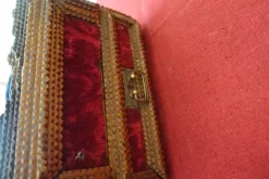 Pamono Tramp Art Wedding Box, 1920s><noscript><img width=