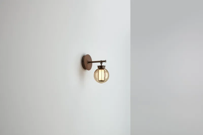 Pamono Transparent Glass Bai a Ba Ba Wall Lamp by Parachilna> Wall Lights & Sconces