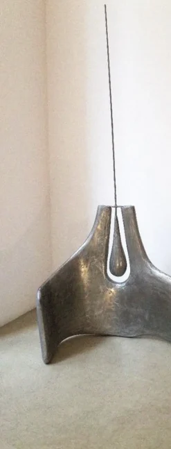 Pamono Transparent Silence Kinetic Sculpture in Metal Resin and Plaster by Atelier Ellery><noscript><img width=
