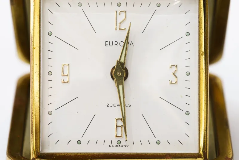 Clearance Pamono Travel Alarm Clock, Europe, 1950s