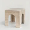 Pamono Travertine Arch Side Table from Kiwano Concept> Tables