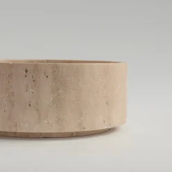 Pamono Travertine Cylinder Bowl from Kiwano Concept><noscript><img width=