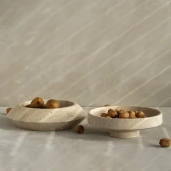 Pamono Travertine Eclipse Bowl from Kiwano Concept><noscript><img width=